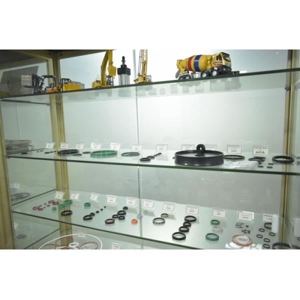 NBR80 Rotary Shaft Seals , Hydraulic Pump Oil Seal For Rotating Shaft TCN Style