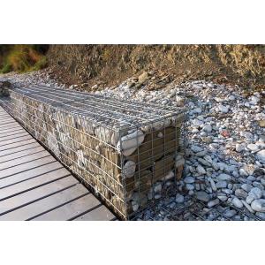 Quality Hot Dip Galvanized Gabion Planter 6x2x1m with 50x50mm Mesh for sale