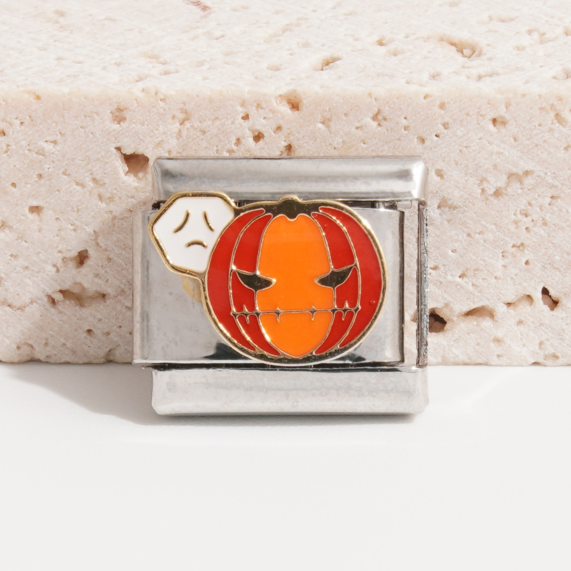 New Arrivals Popular Halloween Charm Italian Bracelet Link Stainless Steel Charms Halloween Italian Charms Bracelet