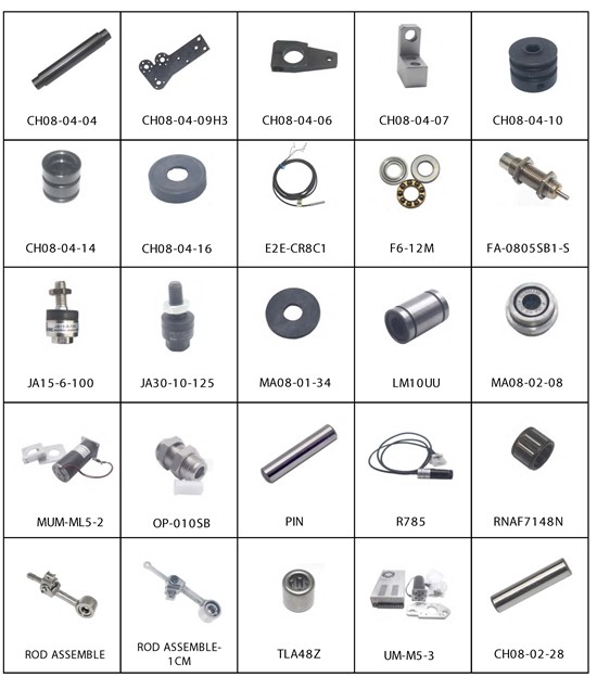 Garment Industry Auto Cutter Parts Part Number HY-1701 1CM Steering Rod Assembly For Yin Cutter
