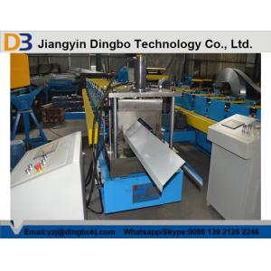 Quality Ridge Cap Roll Forming Machine for Metal Roof with Working Speed 12-30m / min for sale