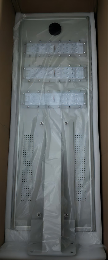 100W Integrated Solar led Street Light Solar Integrated Lamp from china Courser band time control + light control
