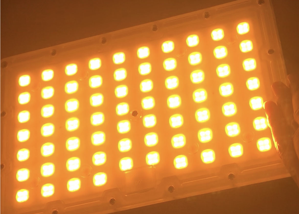 35 Parallel LED Street Light Retrofit Kits 70*3030SMD 150W 200W Array Lens