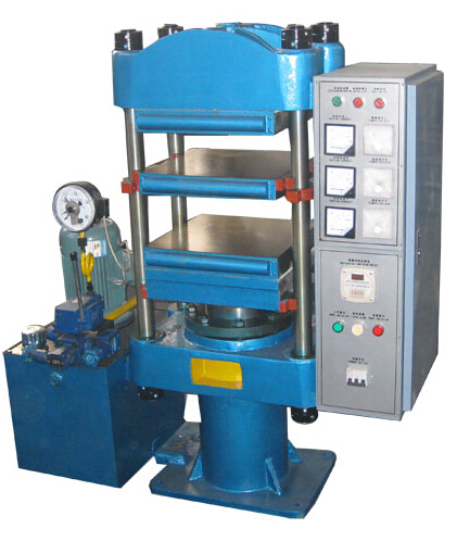 CF-8535B 3kw Flat Vulcanizing Machine Used For Pressing Rubber And Plastic