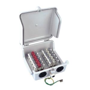 Quality 10 Pairs Subscriber Terminal Block STB Drop Wire Distribution Box With Protection for sale