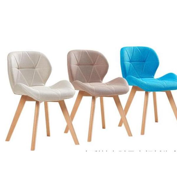Ergonomic And Durable Beech Leg Dining Chair