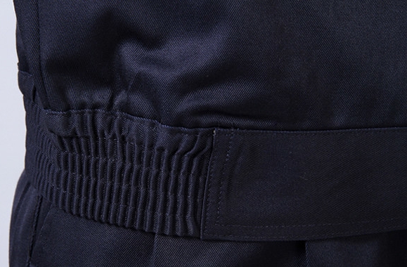Cool Mechanic Work Uniforms Sweat - Absorbent With Long Jacket And Dark Blue Pants