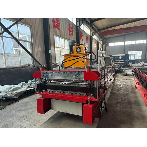 “Automatic 840 Trapezoidal Roof Sheet 836 Corrugated Roof Tile Double Layer Roll Forming Machine For Bolivia Metal Roof Panel Making Machine Full