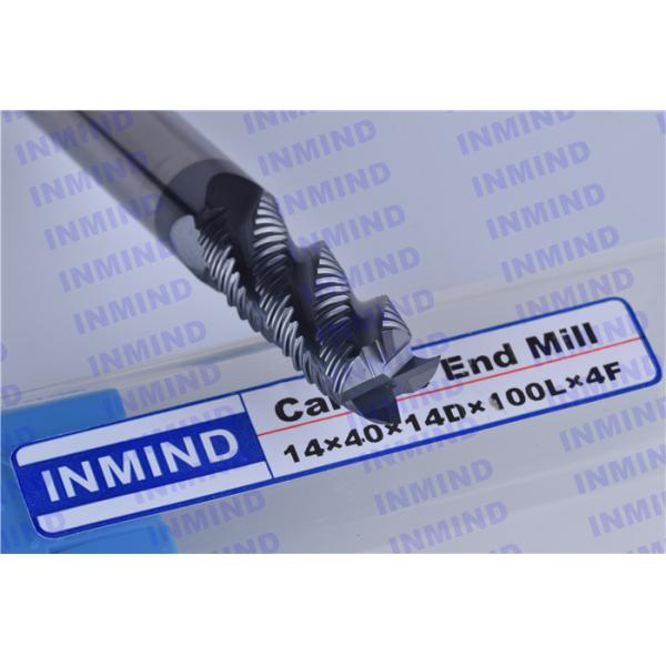 0.7um Grain Size Milling Tool Bits / Solid Carbide Tools For End Mill Machine