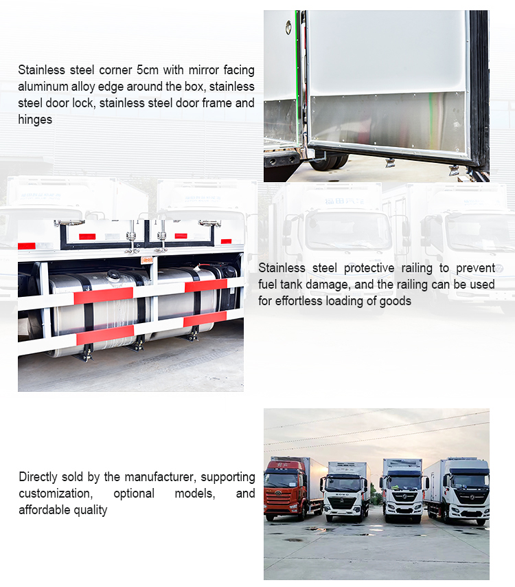 Isuzu Refrigerated Truck 5 Ton 4x2 Frozen Food Refrigerator Truck for Temperature-Controlled Delivery