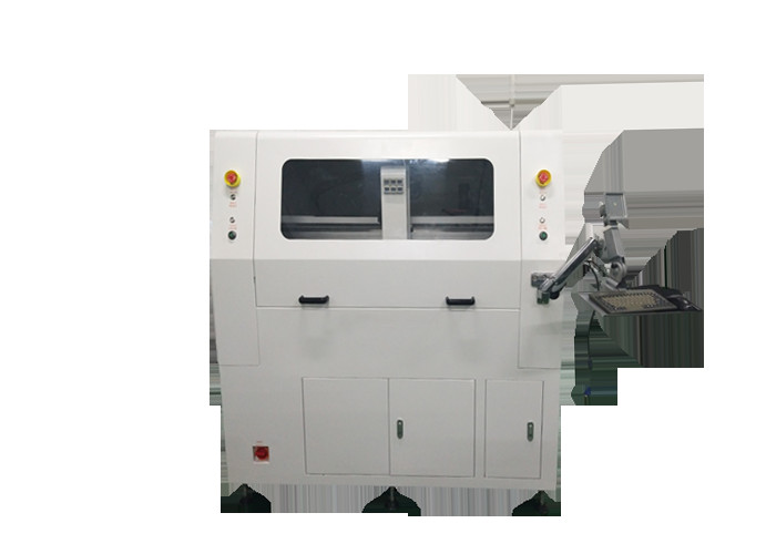 Quality 50000Rpm/Min PCB Depaneling Router Machine White High Accuracy for sale