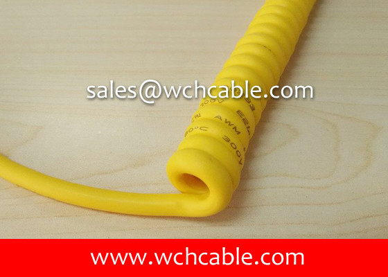 China UL21324 Servo Motor Controller Curly Cable 60C 300V on sale