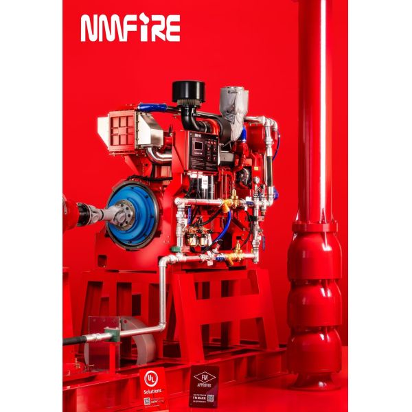 250VTP950-38 Vertical Turbine Diesel Engine Driven Fire Pump | UL/FM Certified, 232–731 HP 3000GPM