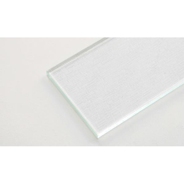 Solid Extra Clear Fluted Texture Pattern Tempered Toughened Safety Decorative Glass