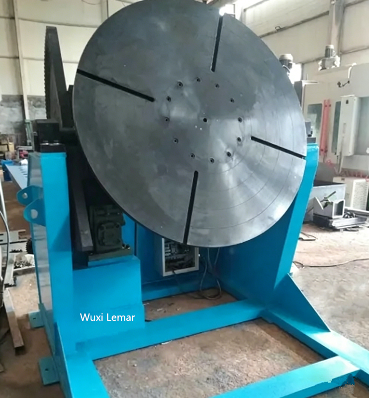 1000kg Automatic Welding Turntable for Pipe Flange Steel Structure Welding