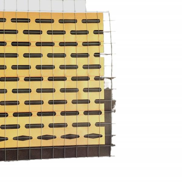 17 Gauge Galvanized Paper Backed Wire Lath Corrosion Resistant Stucco Mesh