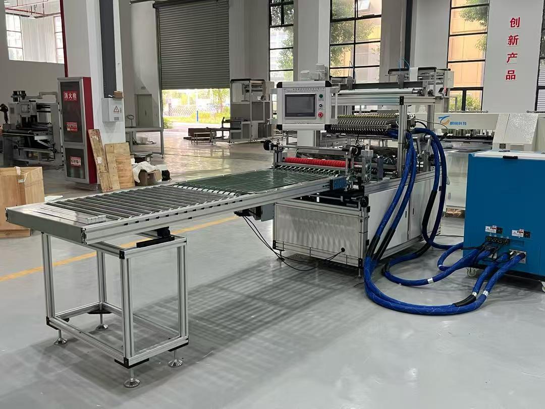 Automobile Filter Paper Folding Machine Fully Automatic Paper Pleating Machine 60KW