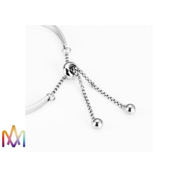 11g Adjustable 304 Stainless Steel Open Cuff Bangle