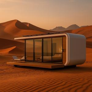 Quality Durable Using Various Prefab Container House Tiny Portable Home Tiny Modular House Camping Hotel Space Capsule for sale