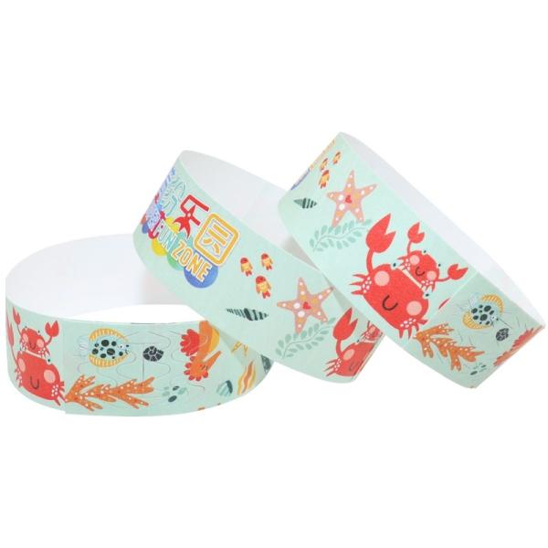 Cheap Tyvek Event Wristbands Custom Design Event Party VIP Identification