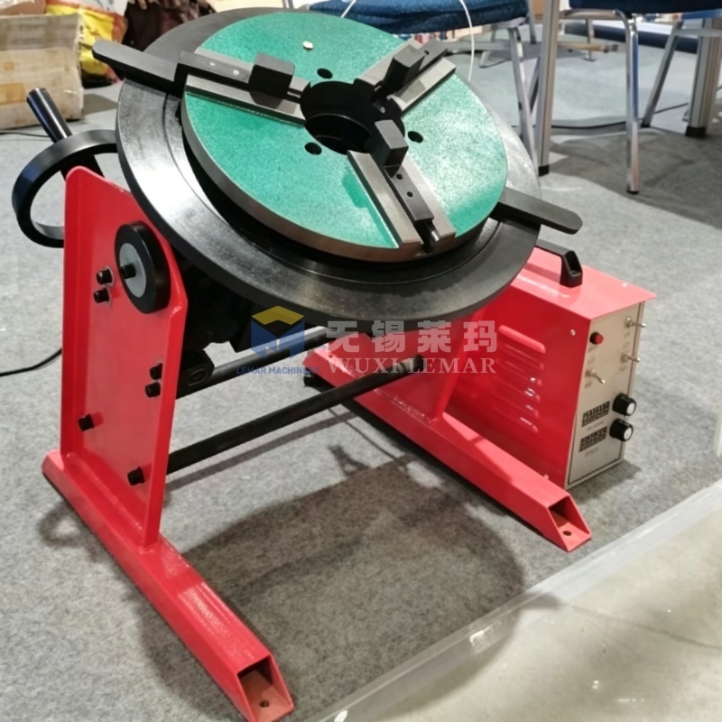 300kg Welding Positioner Rotary Turning Table for Pipe Flange Circular Welding