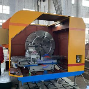 CNC Face Lathe Machine High Precision Auto Wheel Turning Lathe