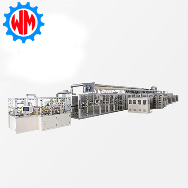 China Full Servo Baby Diaper Manufacturing Machine Professional 380V 50HZ on sale