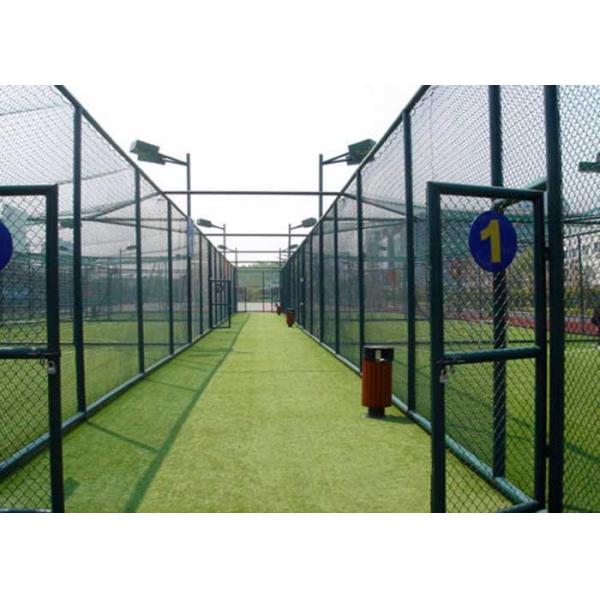 Quality Playground Quick Assembly Diamond Chain Link Fence for sale