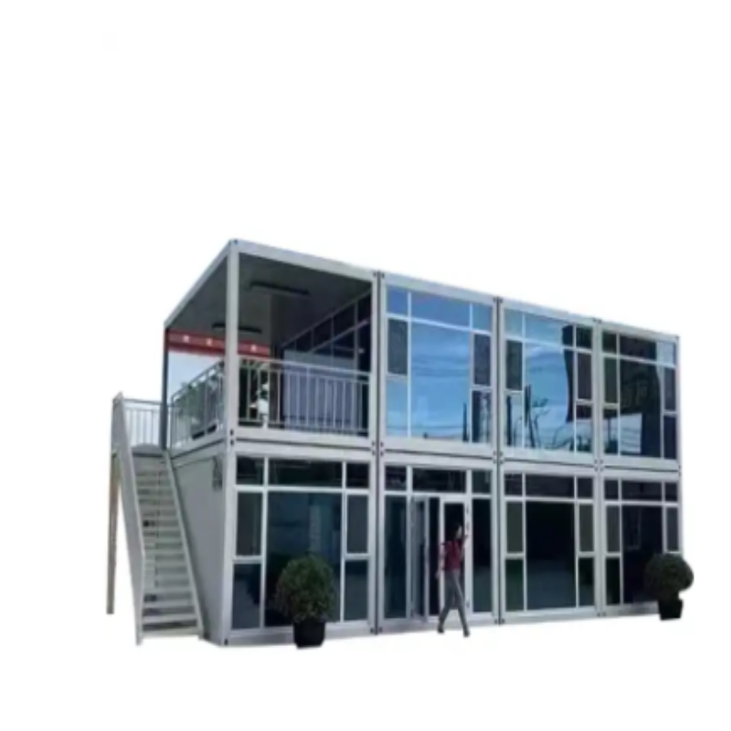 Detachable Container Prefabricated Flat Pack Houses for Luxury Storage Steel Shipping
