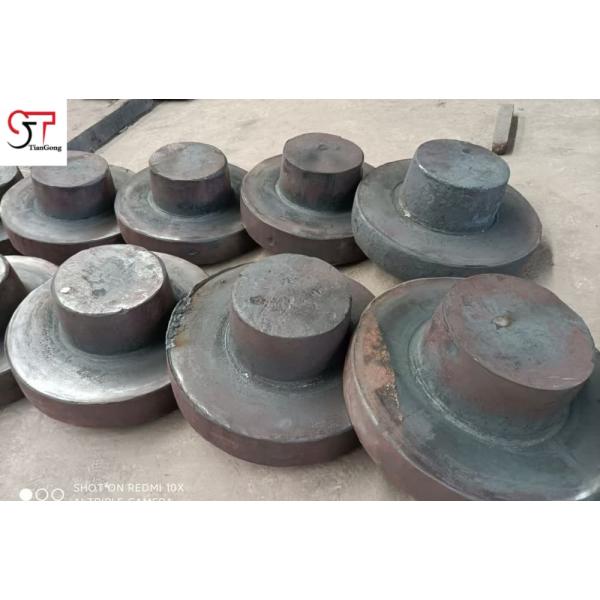 42CrNiMo C45 Forged Steel Flanges Gearbox Crane Forged Carbon Steel Flanges Components