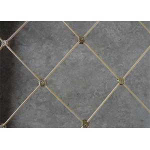 Quality Twill Weave Rockfall Protection Netting 7mm Galvanized Steel Wire Mesh for sale