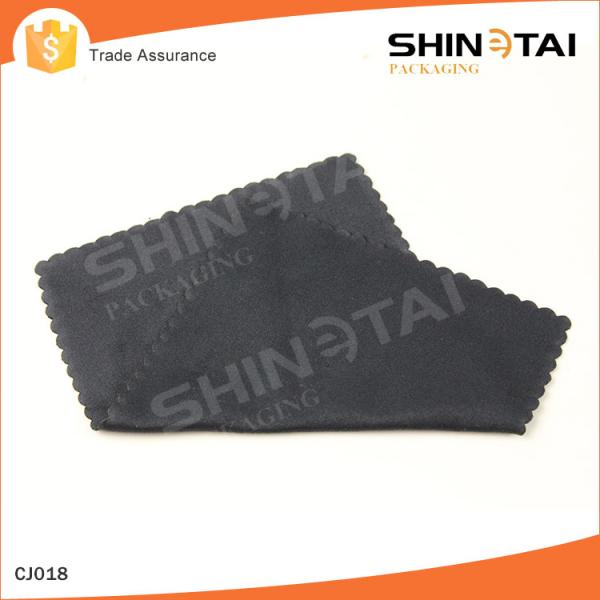 OEM Microfiber cleaning product double lint color glasses cloth with case