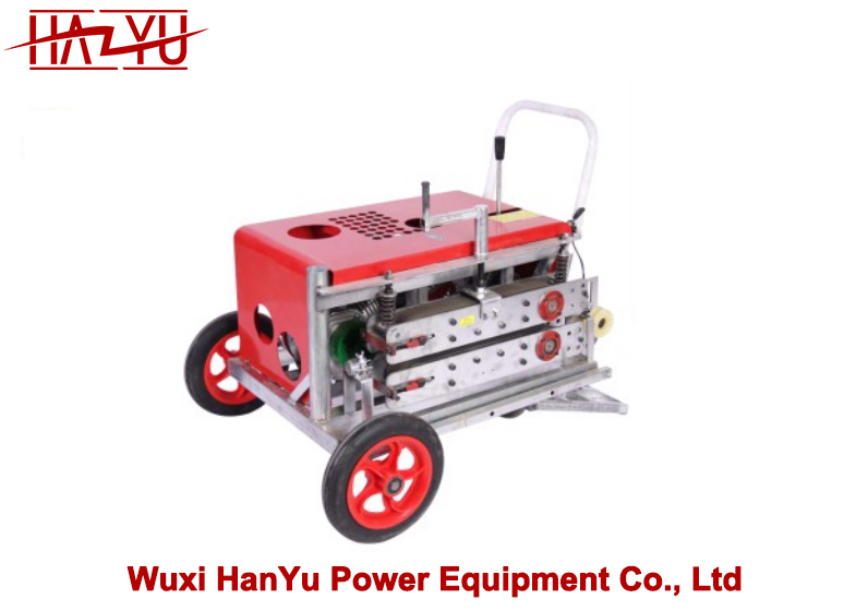 Quality Optical Cable Pulling Machine 2KN Traction Force 50mm Diameter for sale