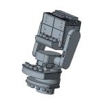 25km multi-target full airspace coverage low altitude surveillance radar