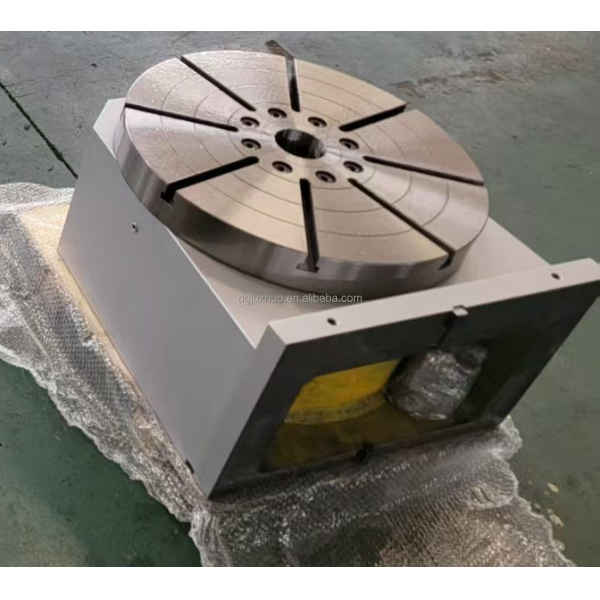 Compact 4th Axis CNC Rotary Table Tailstock With Chuck Motor