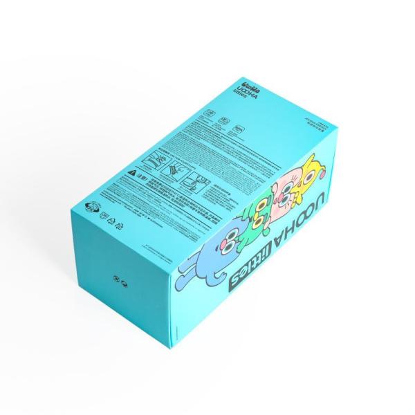 Recyclable Square Cardboard Drawer Style Gift Box With Window OEM Brand