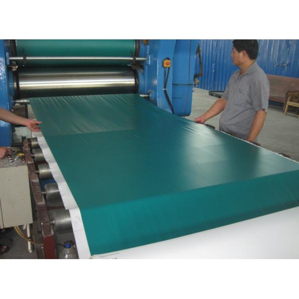 Custom ESD Rubber Table Mat 1.8mm-3mm Anti-static Green Grey Blue