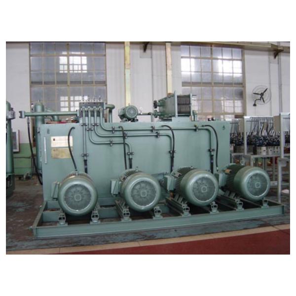 Hydraulic system side view