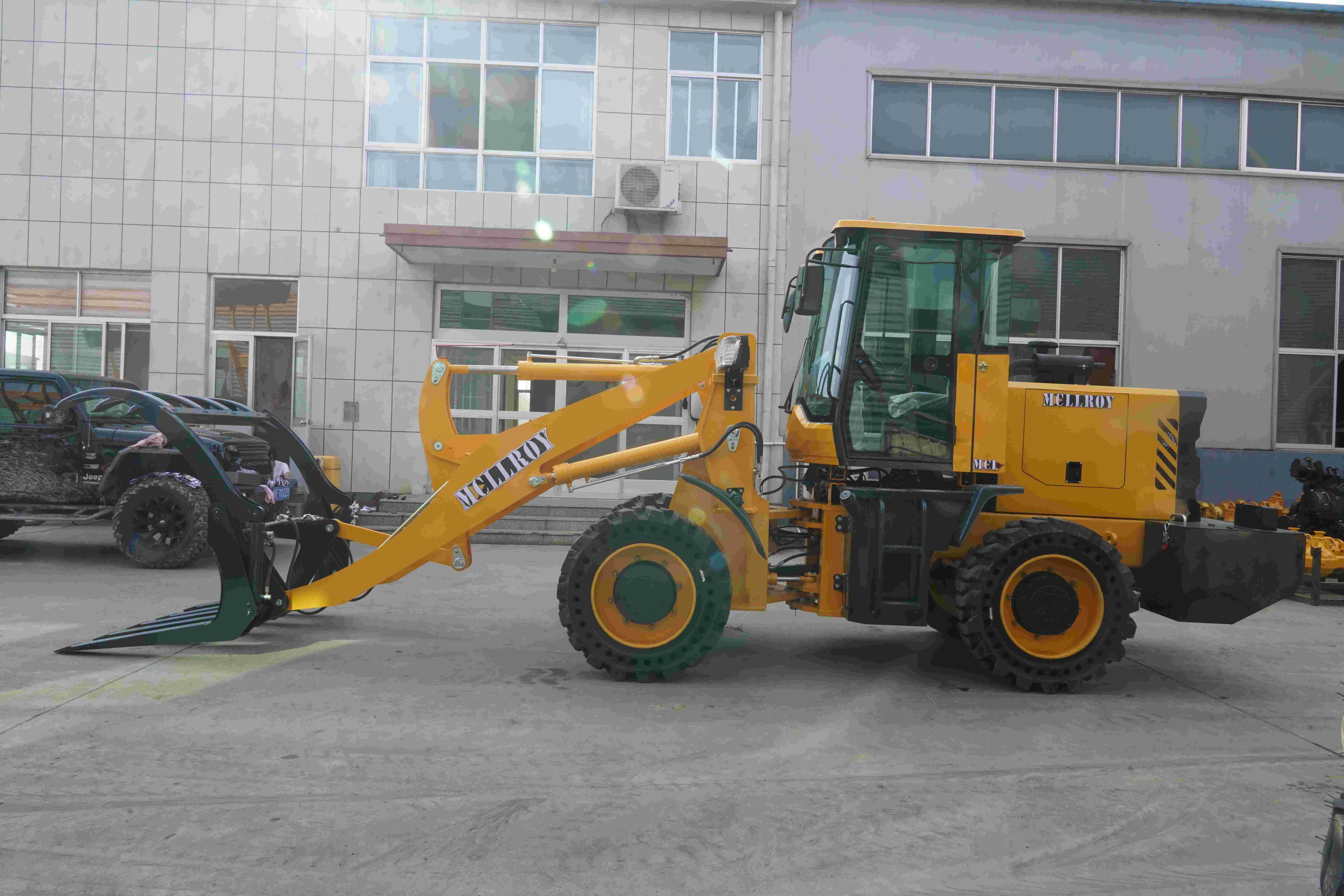 Quality Heavy Equipment Small Wheel Loaders Bucket Capacity 1.4cbm for sale