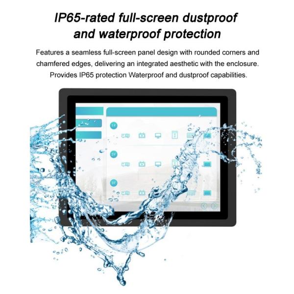 Integrated Edge Computing High Configuration Capacitive Touch Screen Computer Industrial All-in-One Machine