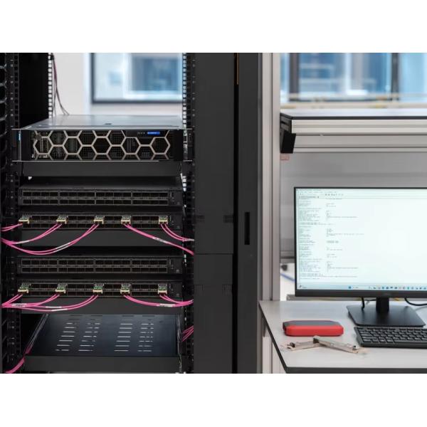 HPC/AI 400Gbps Adapter Card ConnectX-7 MCX755106AC-HEAT with Hardware Crypto Dual Port Smart NIC Network Card