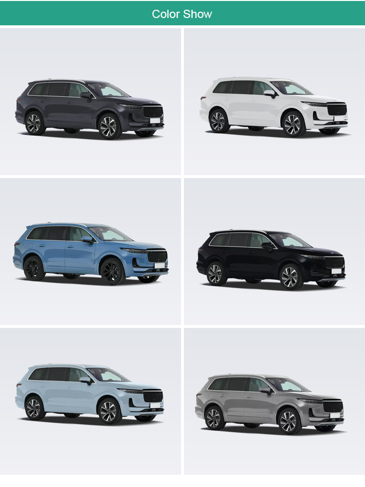 5-door 6-seat SUV Body Structure and 0.5 Hour Fast Charging Time 2023 Lixiang ONE 131HP Dual Motor 4WD Max Speed 172km/h Electric Car