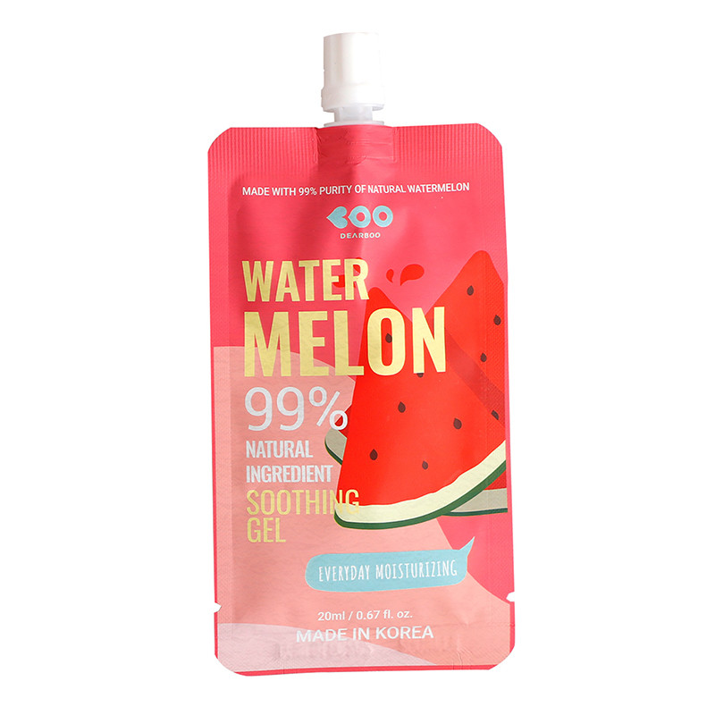 Flexible 200ml 500ml Custom Liquid Spout Pouch For Beverage Packaging