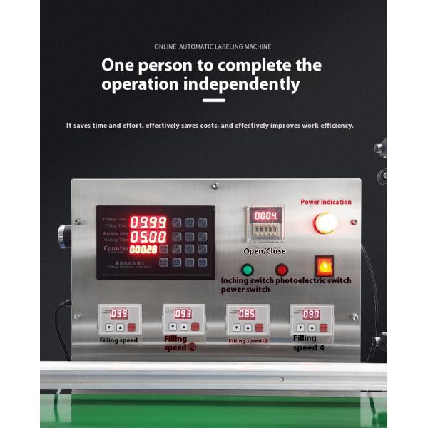 Automatic Four-Head CNC Liquid Filling Machine PET for Small Scale Glass Fruit Juice Beverage Milk Bottles Small Filling