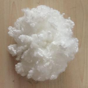Quality 15 den 64mm white color polyester staple fiber PSF for stuffing materials for sale