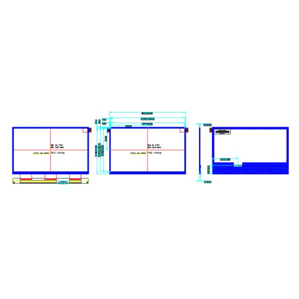 10.1 Inch 1920x1080 Thin FHD Panel TFT LCD Module Optional Touch Panel