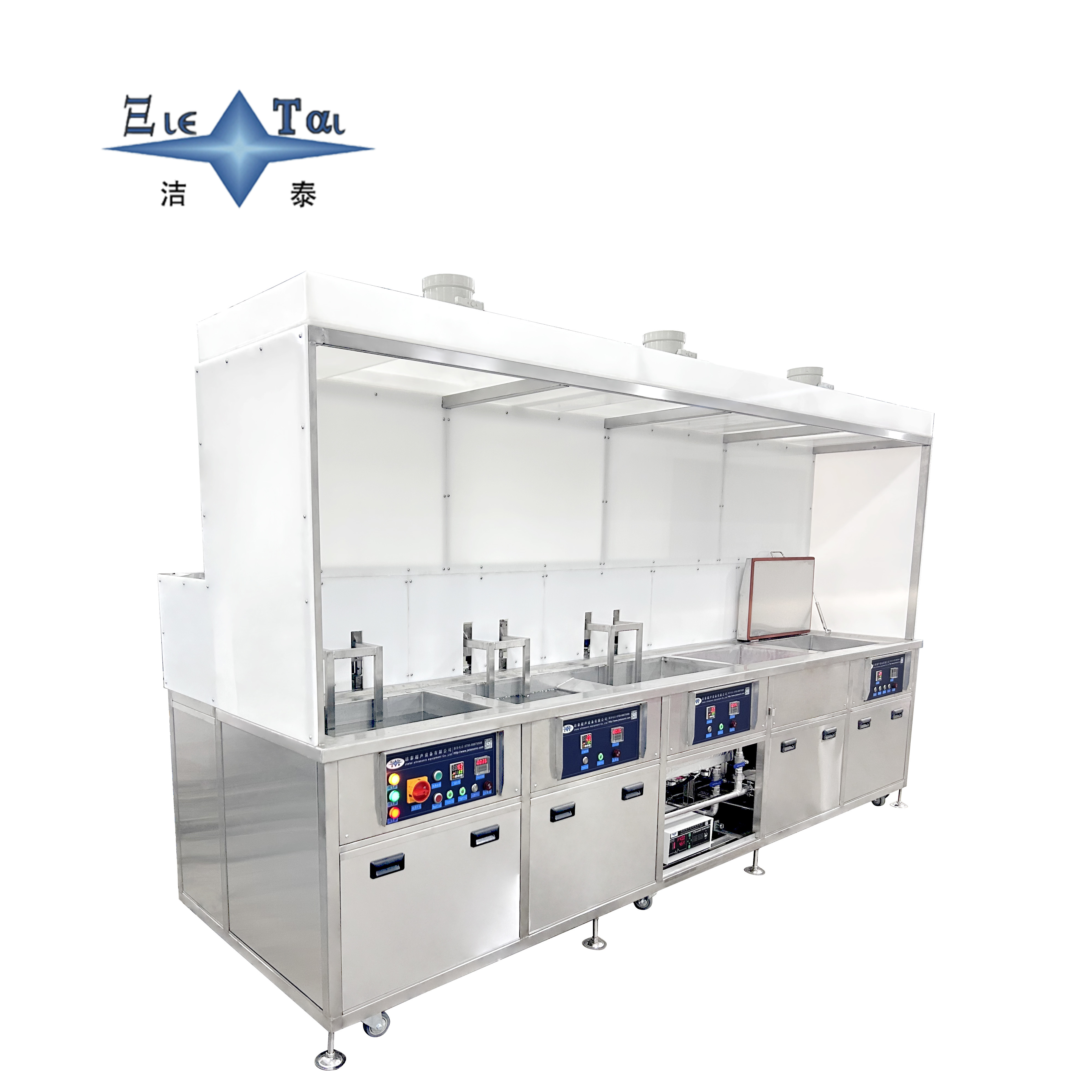 Quality 30KW Ultrasonic Electronics Cleaner Manual Ultra Sonic Cleaning Machine Customized for sale