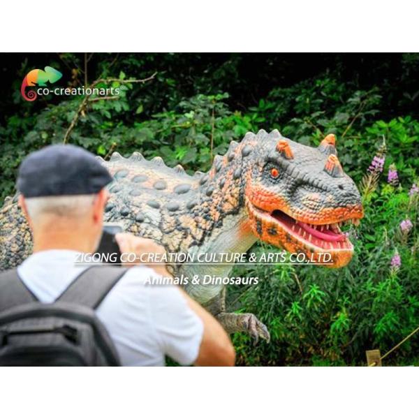 Eyes Blinking Real Life Size Animatronic Dinosaurs Ceratosaurus Model