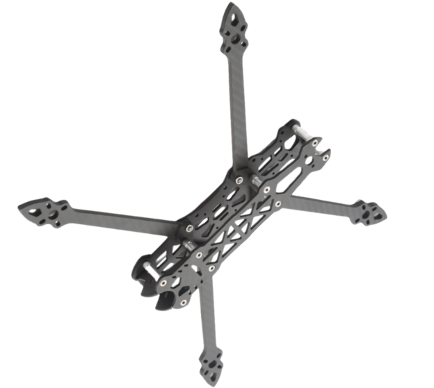DF -V2 9inch 387mm Carbon Fiber FPV Drone Frame with Arm 6mm for RC Quadcopter Freestyle Long Range Part