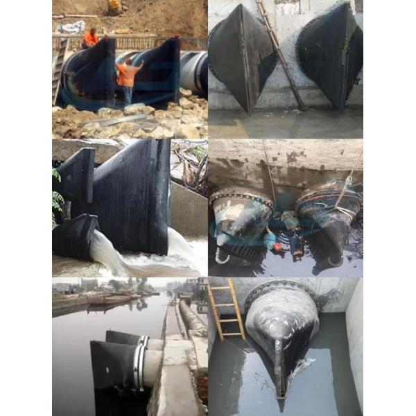 Stormwater Pipe Fitting Flexible Duckbill Muff Coupling Duckbill Drain Valve for Water Treatment